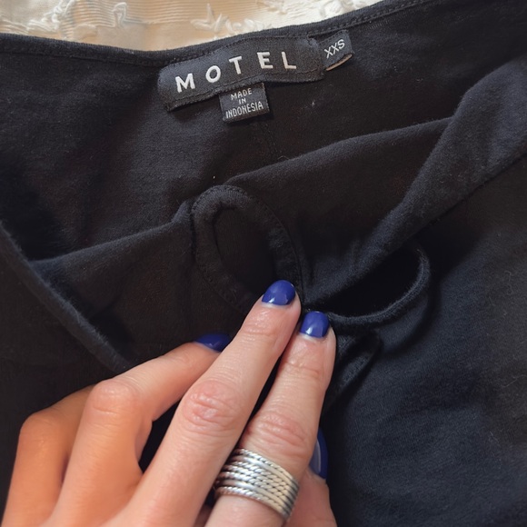 Motel Rocks Pants Black - Picture 2 of 9